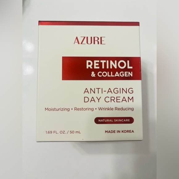 Azure Cosmetics Retinol & Collagen Day Cream - Anti Aging - Picture 2 of 7